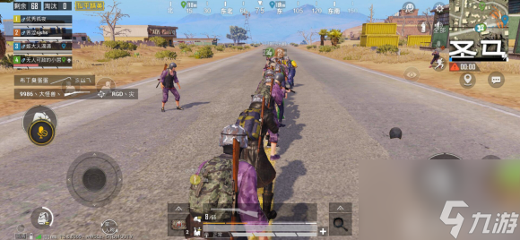和平精英桥头50V50怎么进