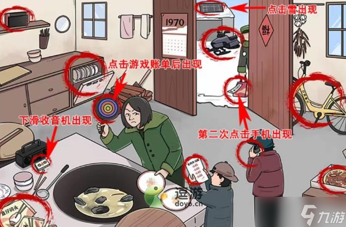 玩梗高手七零挨揍时光通关攻略