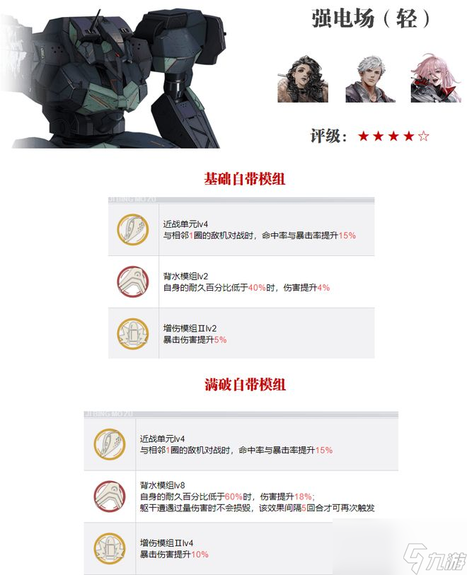 钢岚：全S机兵强度与适配机师详解攻略轻型篇！两个T0毫无争议！