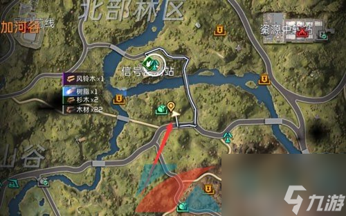 星球重启黄花风铃木位置一览