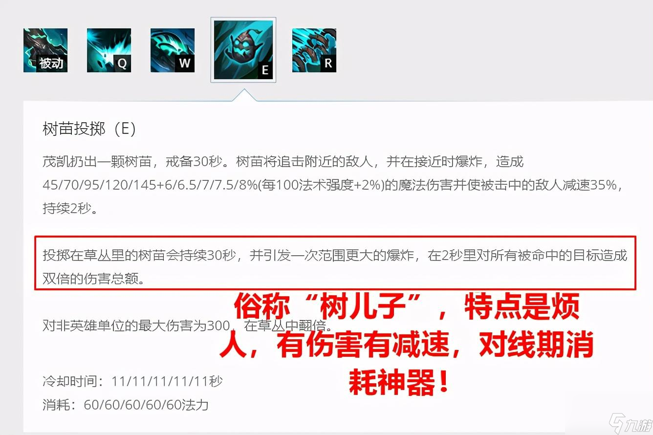 LOL大树技能详细介绍（LOL大树辅助玩法指南）