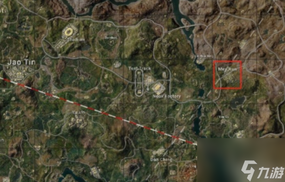 《pubg》榮都煙花位置標(biāo)點(diǎn)介紹