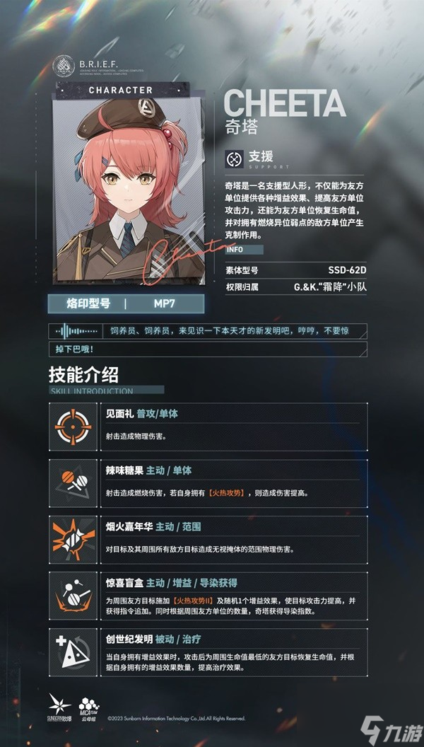 《少女前线2追放》全人物弱点属性研究及PVP应用