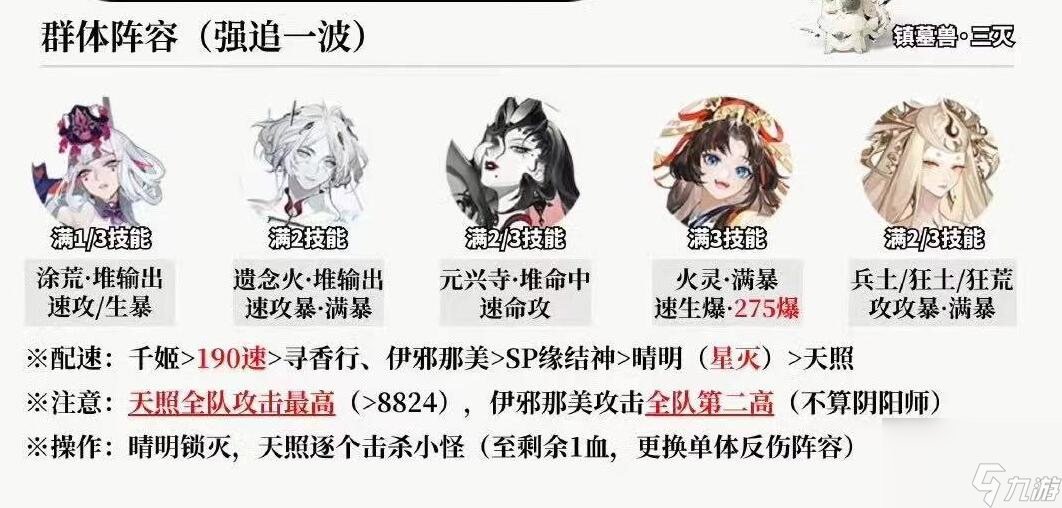 阴阳师超鬼王第一天阵容推荐介绍-2023超鬼王第一天阵容玩法推荐「干货」
