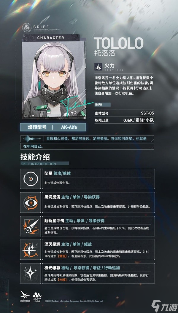《少女前线2追放》全人物弱点属性研究及PVP应用