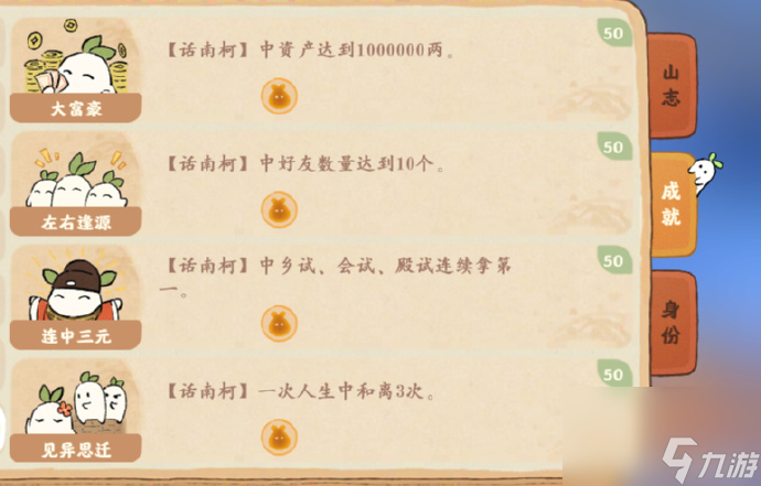 桃源深处有人家话南柯成就有哪些,桃源深处有人家话南柯成就分享