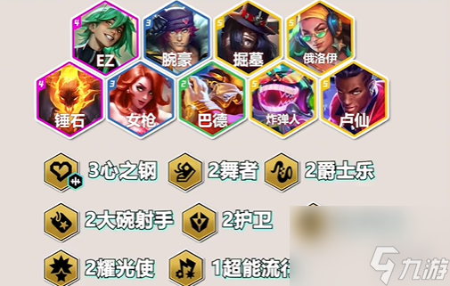 金铲铲之战S10心之钢EZ阵容玩法攻略