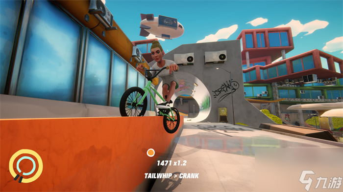 模拟自行车新游《Streetdog BMX》上线Steam 发售日期待定