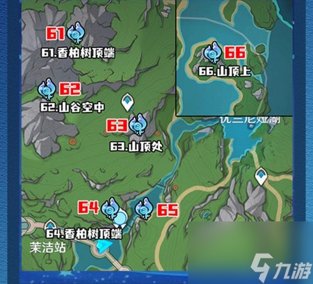 《原神》4.2水神瞳位置汇总