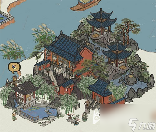 教你如何布局更有意境 江南百景图道馆怎么放比较好