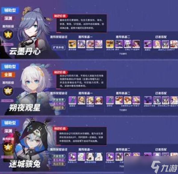 崩坏3女武神排名
