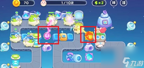 保卫萝卜4太空穿越第6关怎么过_保卫萝卜4太空穿越第6关攻略大全