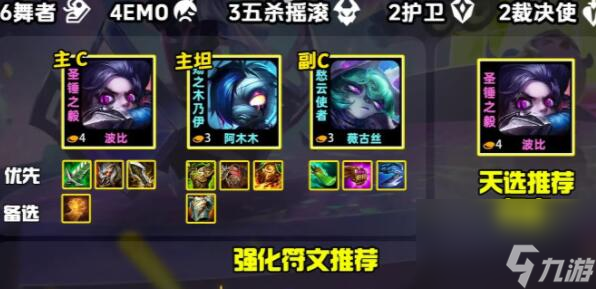金铲铲之战s10舞者波比阵容怎么玩