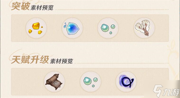 原神娜维娅突破材料汇总