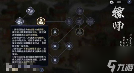天涯明月刀手游怎么押送
