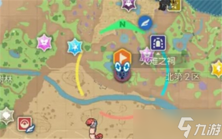 宝可梦朱紫蓝之圆盘回归神兽位置分享