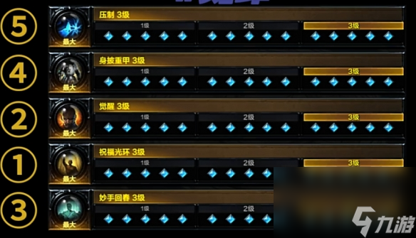 《命运方舟》圣骑士祝愿光环流玩法引荐