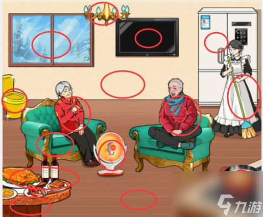 文字来找茬空巢老人6怎么过-空巢老人6通关攻略