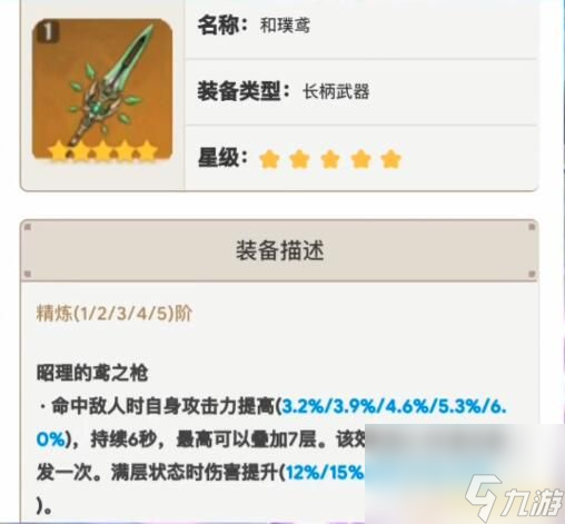 原神香菱圣遗物搭配