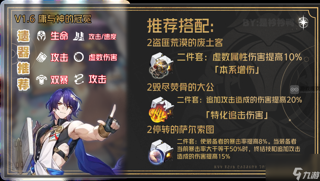 崩坏星穹铁道真理医生遗器搭配推荐
