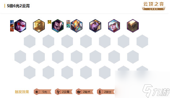 云顶之弈6光2云霄阵容攻略 LOL云顶之弈6光2云霄怎么玩