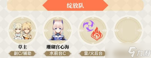 《原神》草主角2023阵容搭配推荐