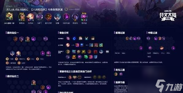 云顶之弈手游S9六法拉克丝阵容装备搭配