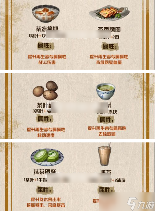 明日之后茶葉有什么用