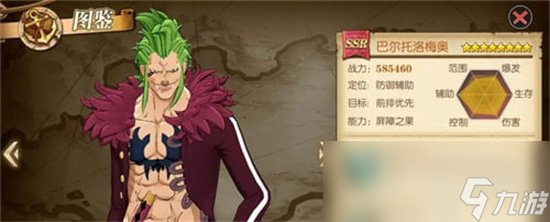 《航海王热血航线》巴尔托洛梅奥攻略 巴尔托洛梅奥厉害吗