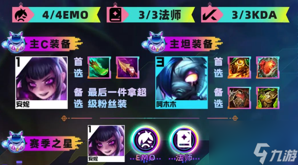云顶之弈无限火力安妮怎么玩