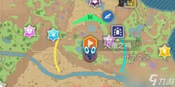宝可梦朱紫蓝之圆盘DLC三圣鸟位置在哪