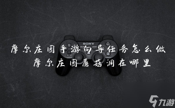 摩尔庄园手游向导任务怎么做 摩尔庄园蘑菇洞在哪里