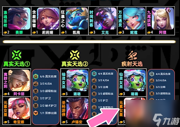 云顶之弈s10真实伤害赛娜怎么玩