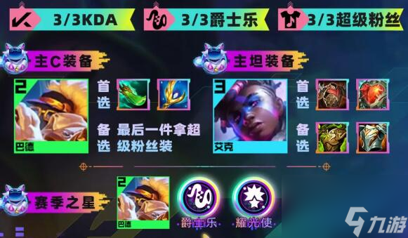 云顶之弈s10爵士巴德阵容强度如何