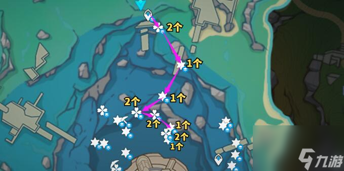 原神初露之源收集路線