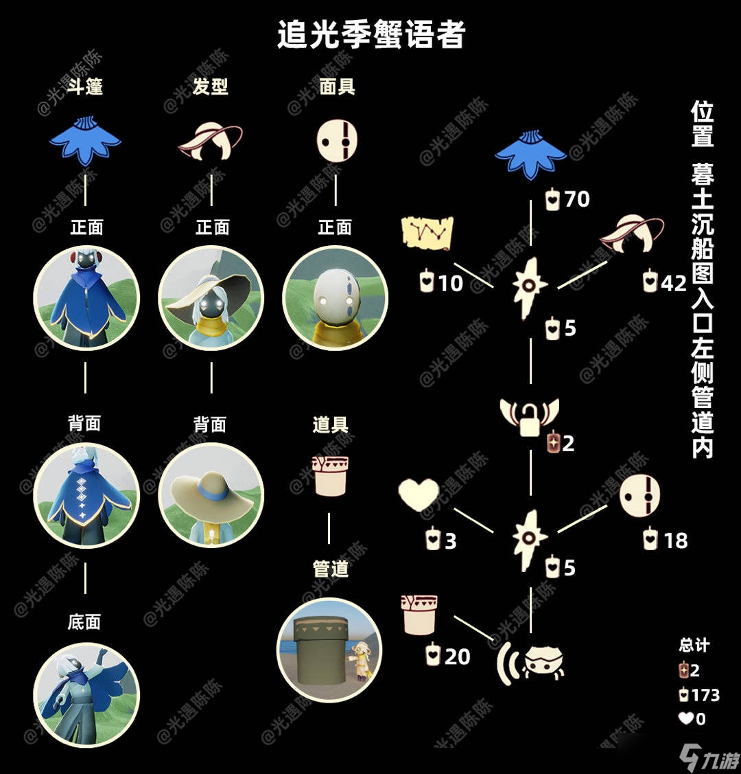 光遇螃蟹叫先祖兑换