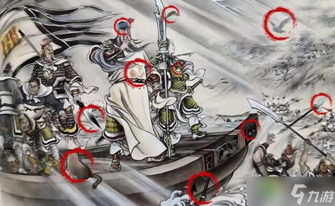 <a id='link_pop' class='keyword-tag' href='https://www.9game.cn/wggs/'>玩梗高手</a>水淹七军找出10个猫通关攻略