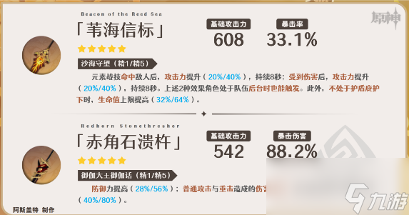原神娜维娅武器怎么选择