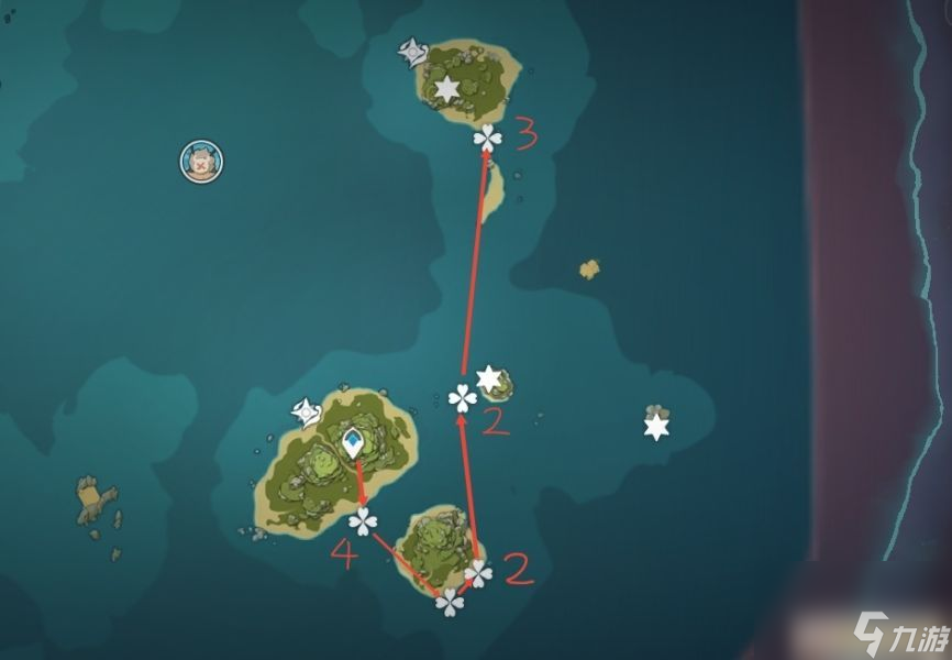 原神海灵芝分布图