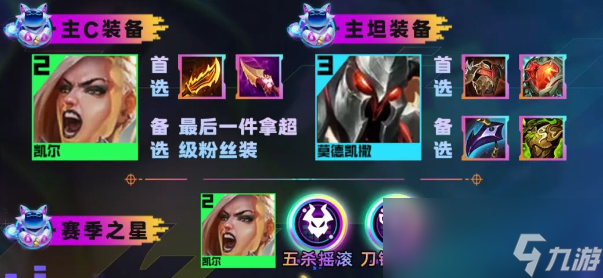 云顶之弈s10五杀登神天使阵容推荐