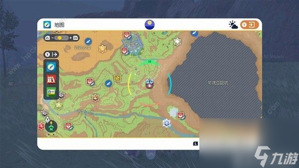 宝可梦朱紫蓝之圆盘紫版神兽位置大全