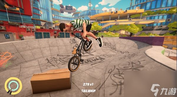 花样自行车模拟游戏《Streetdog BMX》Steam页面上线 发售日待定