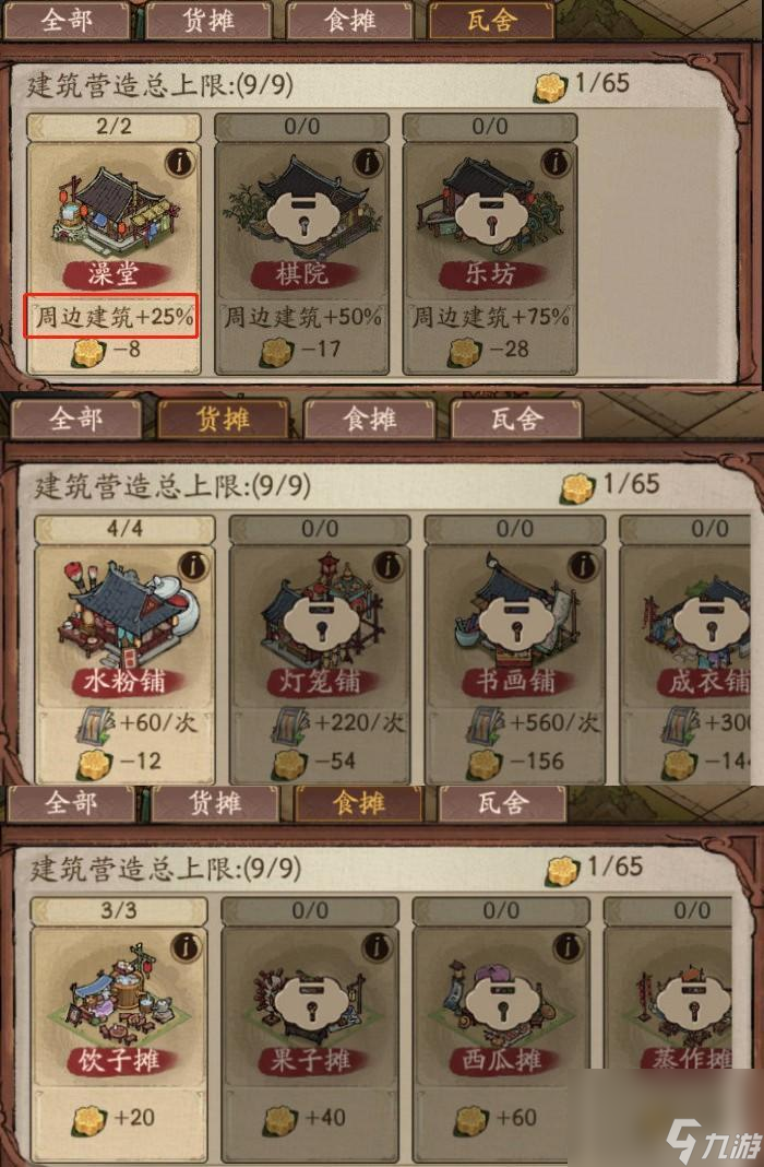 叫我大掌柜灯火街市怎么玩？
