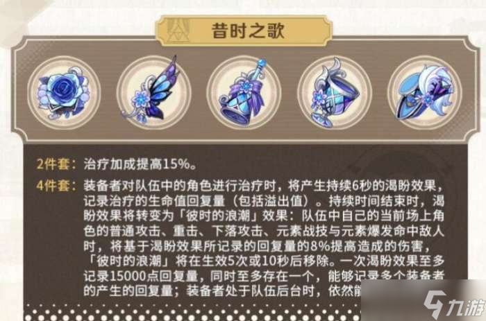 原神夏沃蕾圣遗物词条推荐