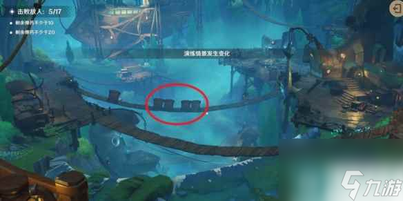 单机攻略《原神》4.3千步拦射角分间第一关打法
