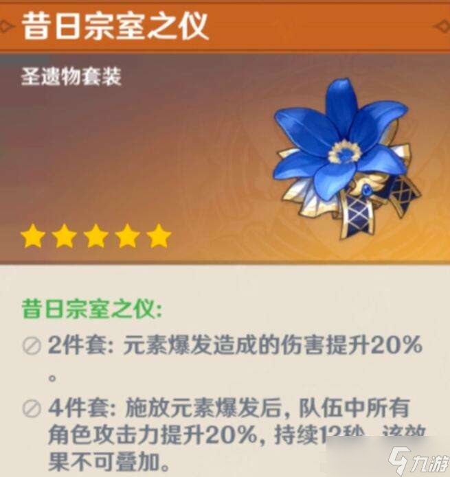 原神夏沃蕾圣遗物词条推荐