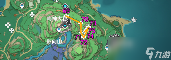 原神突破材料绯樱绣球采集路线