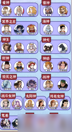 爆梗找茬王中西方神仙怎么玩