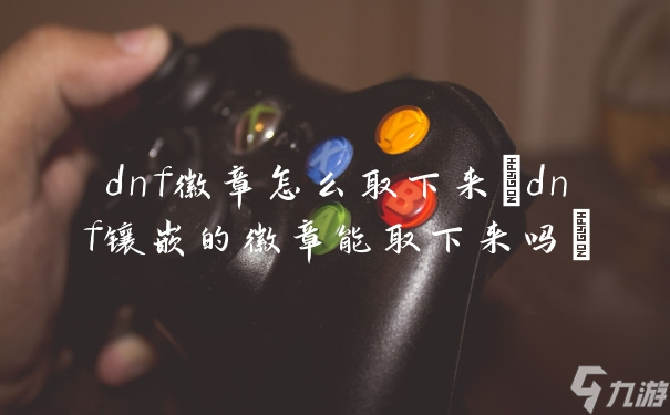 dnf徽章怎么取下来(dnf镶嵌的徽章能取下来吗)