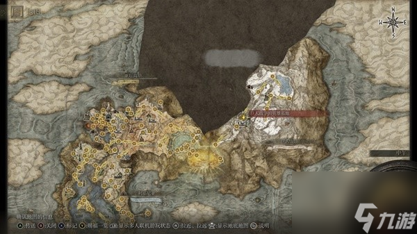 《艾尔登法环》巨人战争的英雄墓地跑图攻略